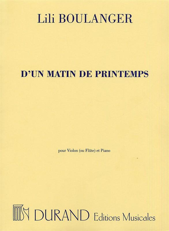 D'Un Matin De Printemps